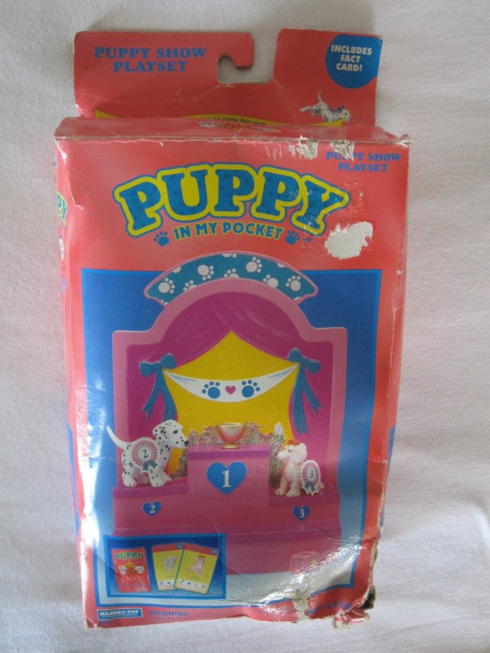 1993 Puppy in my Pocket boxed Playset: Puppy Show- complete